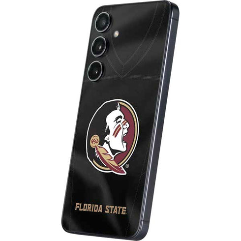 Florida State University Black Jersey Galaxy S25 Skin